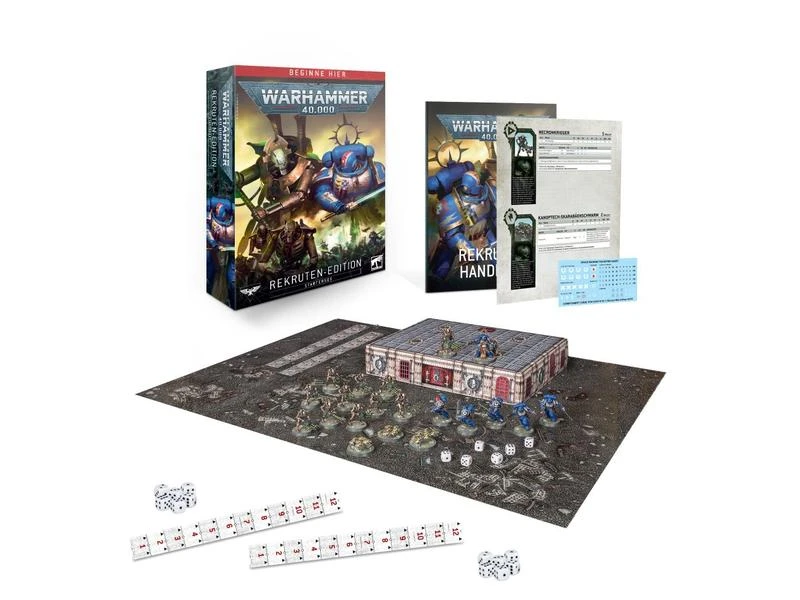 Games Workshop Spielset Warhammer 40.000 Rekruten Edition 3 Games Workshop Spielset Warhammer 40.000 Rekruten Edition