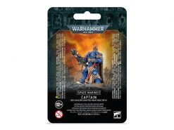 Games Workshop Figur Warhammer 40.000 Captain mit schwerem Boltgewehr