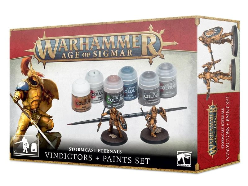 Games Workshop Figurenset Warhammer Age of Sigmar SE Vindictors & Farben 3 Games Workshop Figurenset Warhammer Age of Sigmar SE Vindictors & Farben