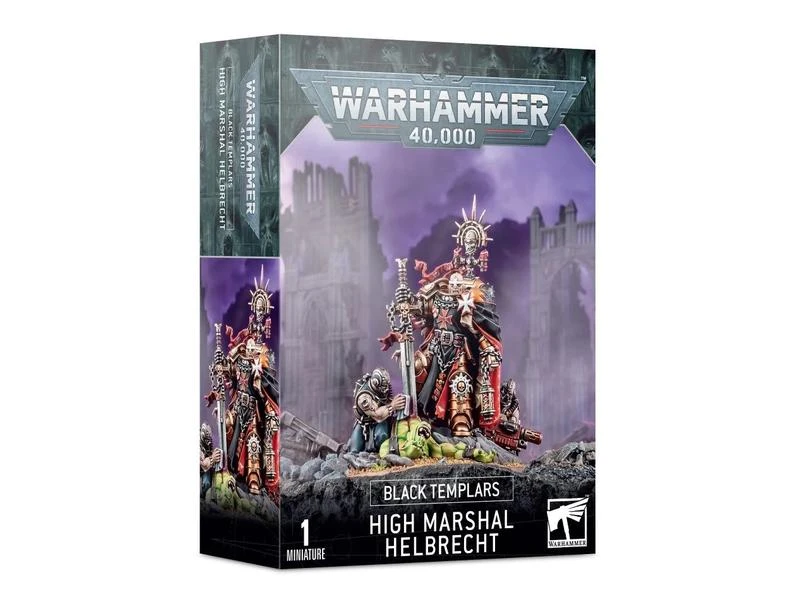 Games Workshop Figur Warhammer 40K Black Templars Grossmarschall Helbrecht 3 Games Workshop Figur Warhammer 40K Black Templars Grossmarschall Helbrecht
