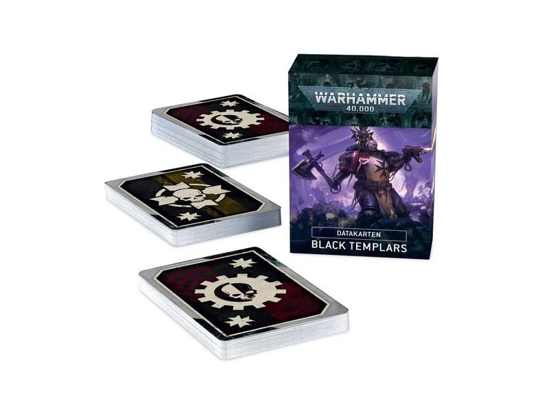 Games Workshop Datakarten Warhammer 40.000 Black Templars Deutsch 3 Games Workshop Datakarten Warhammer 40.000 Black Templars Deutsch