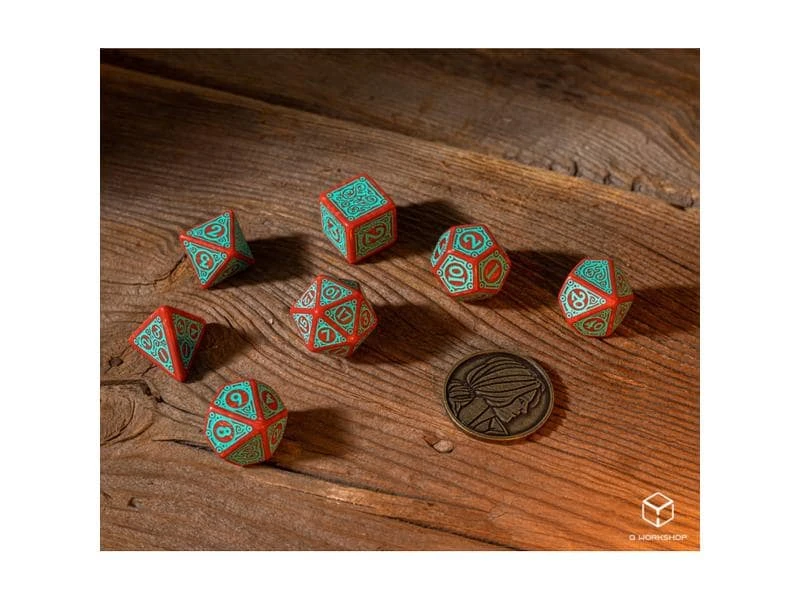 Q Workshop RPG-Würfelset The Witcher – Triss: Merigold the Fearless (7) 5 Q Workshop RPG-Würfelset The Witcher – Triss: Merigold the Fearless (7) – Bild 3