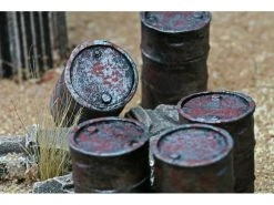 Ziterdes Diorama Ölfässer 4 Stück -Pen and Paper Verkäufe 219200720 xxl