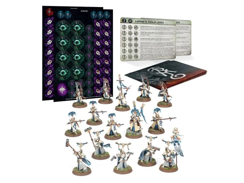 Games Workshop Figurenset Warhammer AoS Warcry Lumineth Realm-Lords 4 Games Workshop Figurenset Warhammer AoS Warcry Lumineth Realm-Lords – Bild 2