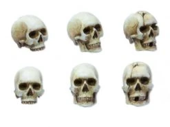 Tabletop Art Zubehör Skull Set 90 mm 6 Teile