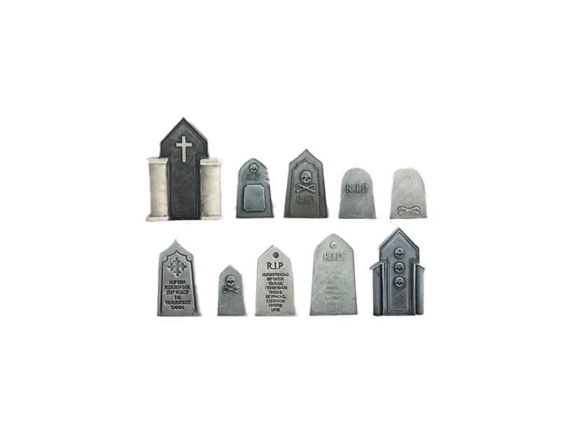 Tabletop Art Dekoration Friedhof Set – Grabsteine 1 10 Teile 3 Tabletop Art Dekoration Friedhof Set – Grabsteine 1 10 Teile
