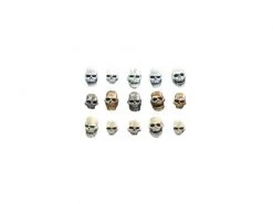 Tabletop Art Zubehör Skull Masks 15 Teile