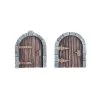Tabletop Art Gelände Terrain Components – Doors Set 2 2 Teile