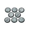 Tabletop Art Base Flagstone Bases - 40 mm Round Lip Deal 8 Teile -Pen and Paper Verkäufe 223026992 xxl