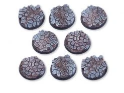 Tabletop Art Base Cobblestone Bases - 40 mm Deal 8 Teile