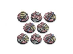 Tabletop Art Base Scrap Steel Bases - 40 mm Deal 8 Teile