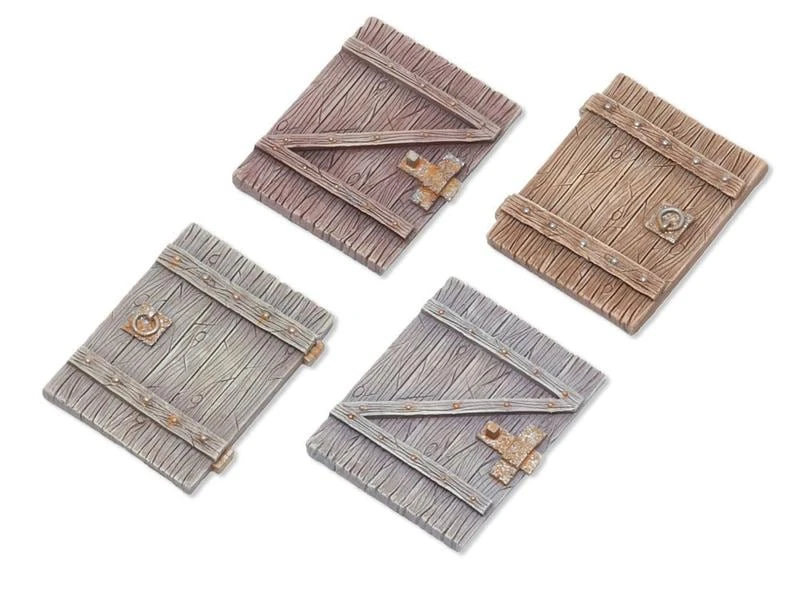 Tabletop Art Gelände Gelände Bauteile – Türen Set 3 4 Teile 3 Tabletop Art Gelände Gelände Bauteile – Türen Set 3 4 Teile