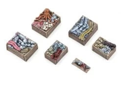 Tabletop Art Zubehör Fischverkäufer – Set 1 6 Teile