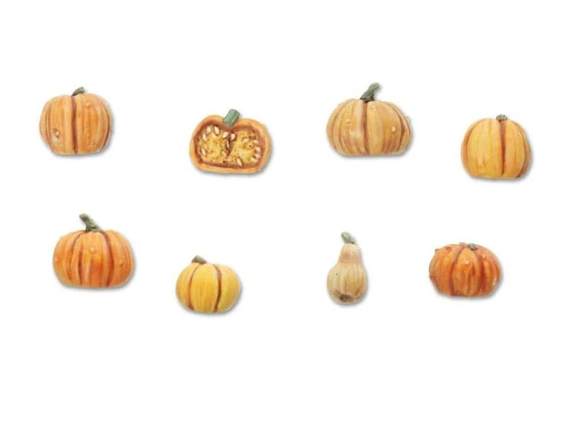 Tabletop Art Zubehör Pumpkins – Set 1 8 Teile 3 Tabletop Art Zubehör Pumpkins – Set 1 8 Teile