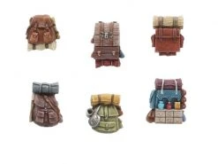 Tabletop Art Dekoration Abenteurer Rucksäcke – Set 1 6 Teile