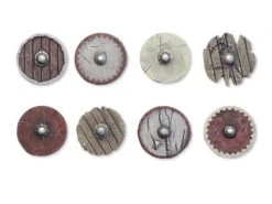 Tabletop Art Zubehör Viking Shields – Set 3 8 Teile