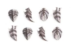 Tabletop Art Dekoration Fantasy Warrior Shields – Set 2 8 Teile