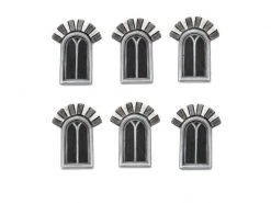 Tabletop Art Gelände Terrain Components – Windows Set 6 6 Teile