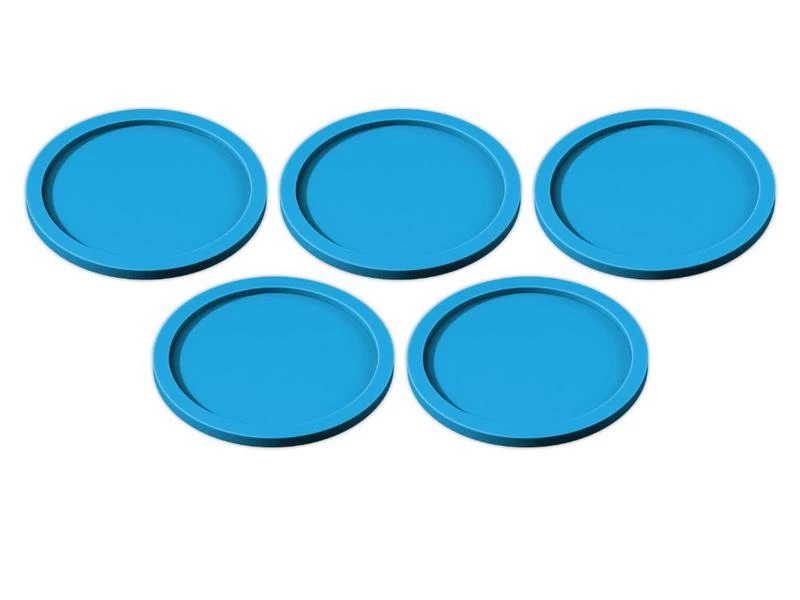 Tabletop Art Zubehör Skill and Squad Marker - 40 mm Azure Blue 5 Teile 3 Tabletop Art Zubehör Skill and Squad Marker - 40 mm Azure Blue 5 Teile