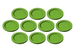 Tabletop Art Zubehör Skill and Squad Marker - 32 mm Light Green 10 Teile