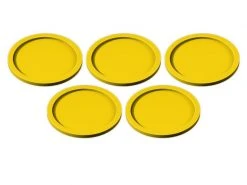 Tabletop Art Zubehör Skill and Squad Marker - 40 mm Yellow 5 Teile