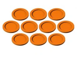 Tabletop Art Zubehör Skill and Squad Marker - 32 mm Orange 10 Teile