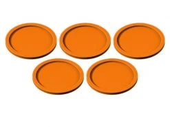 Tabletop Art Zubehör Skill and Squad Marker - 40 mm Orange 5 Teile