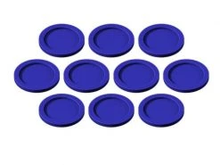 Tabletop Art Zubehör Skill and Squad Marker - 25 mm Dark Blue 10 Teile