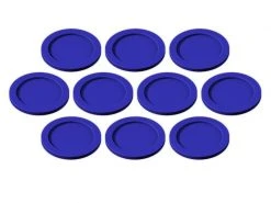 Tabletop Art Zubehör Skill and Squad Marker - 32 mm Dark Blue 10 Teile