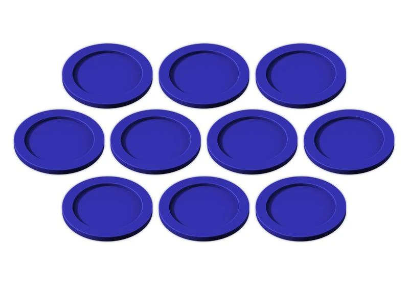 Tabletop Art Zubehör Skill and Squad Marker - 32 mm Dark Blue 10 Teile 3 Tabletop Art Zubehör Skill and Squad Marker - 32 mm Dark Blue 10 Teile
