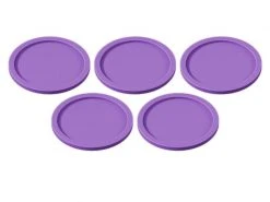 Tabletop Art Zubehör Skill and Squad Marker - 40 mm Purple 5 Teile