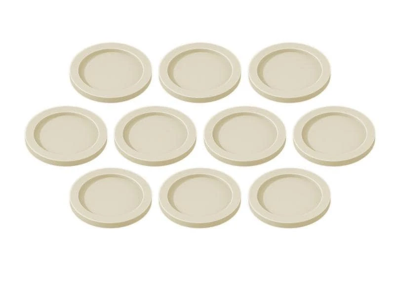 Tabletop Art Zubehör Skill and Squad Marker - 25 mm White 10 Teile 3 Tabletop Art Zubehör Skill and Squad Marker - 25 mm White 10 Teile