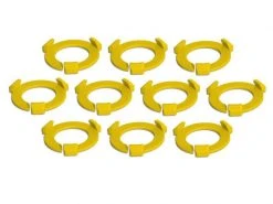 Tabletop Art Zubehör Squad Marker - 25 mm Yellow 10 Teile