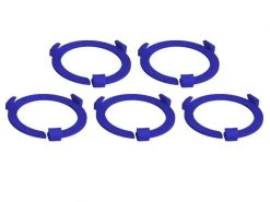 Tabletop Art Zubehör Squad Marker - 40 mm Dark Blue 5 Teile