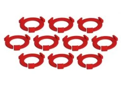 Tabletop Art Zubehör Squad Marker - 25 mm Red 10 Teile