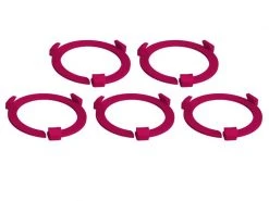 Tabletop Art Zubehör Squad Marker - 40 mm Magenta 5 Teile