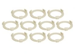 Tabletop Art Zubehör Squad Marker - 32 mm Vanilla White 10 Teile