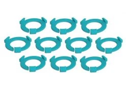 Tabletop Art Zubehör Squad Marker - 25 mm Turquoise 10 Teile