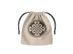 Q Workshop Würfelbeutel Celtic Beige & black Dice Bag