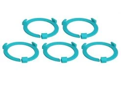 Tabletop Art Zubehör Squad Marker - 40 mm Turquoise 5 Teile