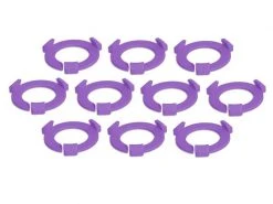 Tabletop Art Zubehör Squad Marker - 25 mm Purple 10 Teile