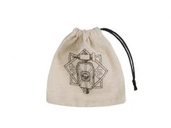 Q Workshop Würfelbeutel Dwarven Beige & black Basic Dice Bag