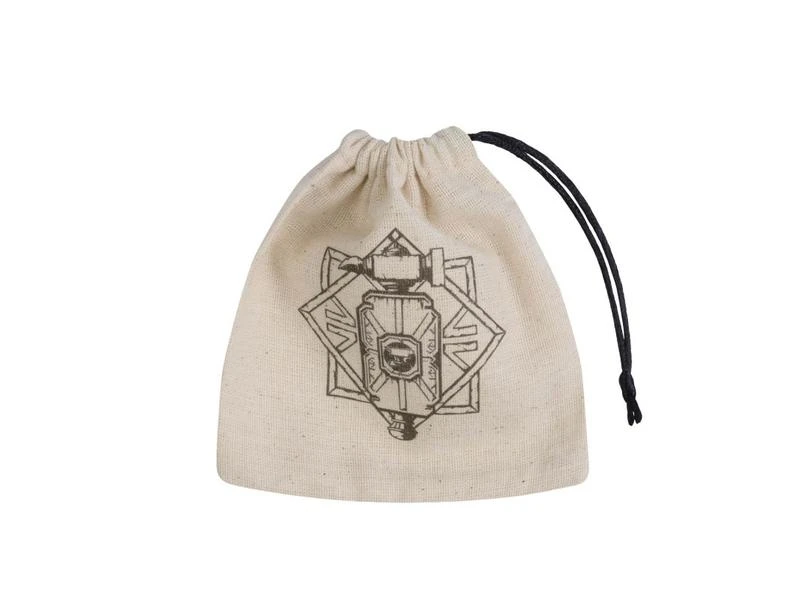 Q Workshop Würfelbeutel Dwarven Beige & black Basic Dice Bag 3 Q Workshop Würfelbeutel Dwarven Beige & black Basic Dice Bag