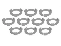 Tabletop Art Zubehör Squad Marker - 25 mm Silver 10 Teile