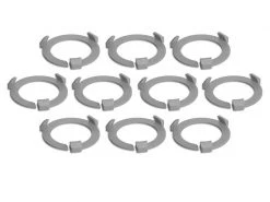 Tabletop Art Zubehör Squad Marker - 32 mm Silver 10 Teile