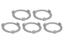 Tabletop Art Zubehör Squad Marker - 40 mm Silver 5 Teile