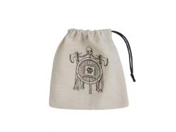 Q Workshop Würfelbeutel Orc Beige & black Basic Dice Bag