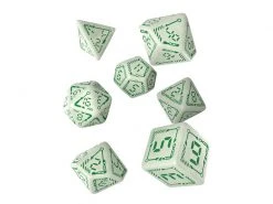 Q Workshop RPG-Würfelset «Digital» Glowing Dice Set 7 Stk.