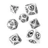 Q Workshop RPG-Würfelset Dragons White & black Dice Set 7 Stk. -Pen and Paper Verkäufe 223028203 xxl