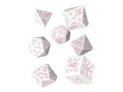 Q Workshop RPG-Würfelset Japanese Dice Set Cherry Blossom Petals 7 Stk.